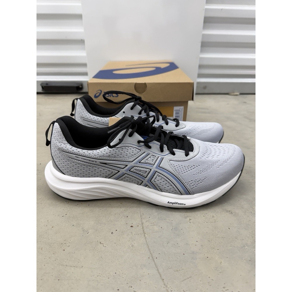 Asics Men's GT-1000 12 Running Shoe Grey Red Size 11 Style 1011B631-020
